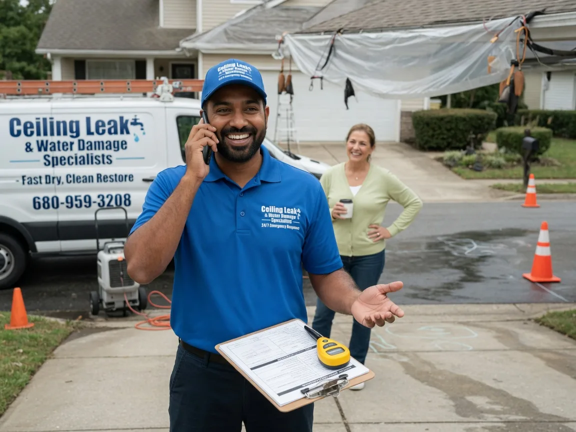 Ceiling Leak Cleanup Prescott, IA FAQs